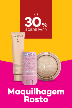 Maquilhagem Rosto com destaque promocional de at&eacute; 30% sobre pre&ccedil;o de Venda ao P&uacute;blico Recomendado